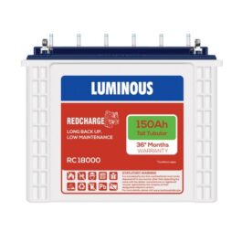 Luminous Red Charge Tall Tubular Battery